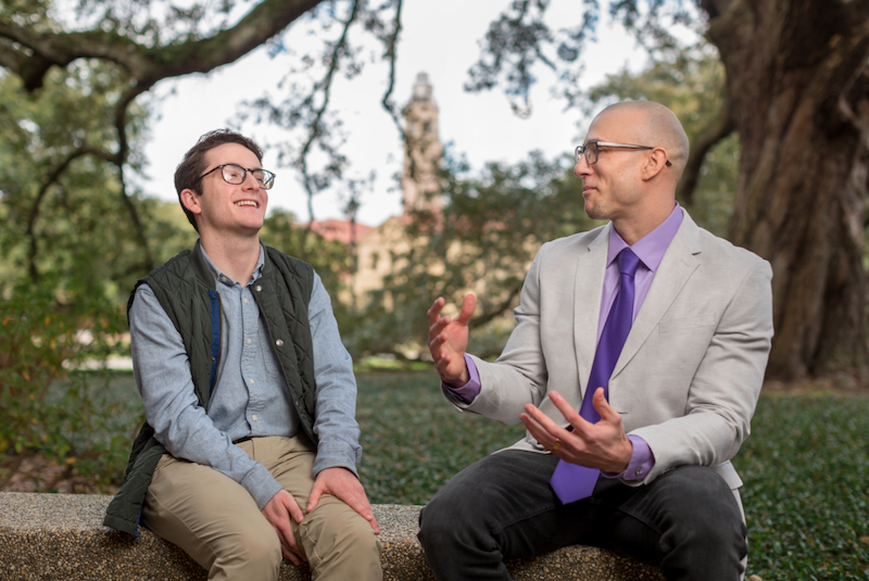 LSU Admissions - Talking with Students Talking with students