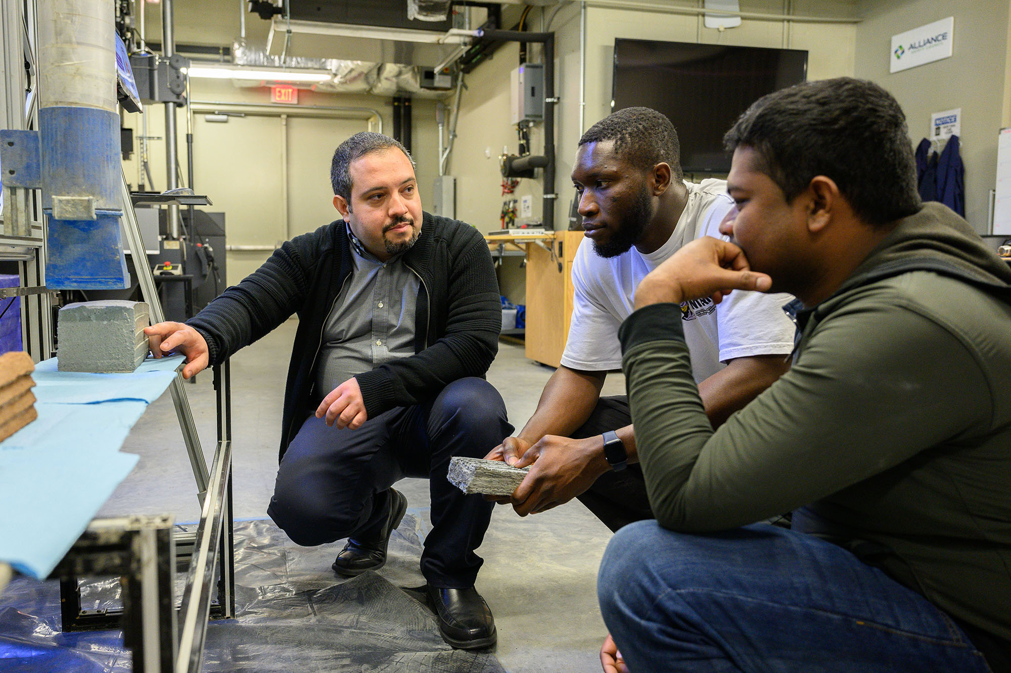 LSU 3D printing research team