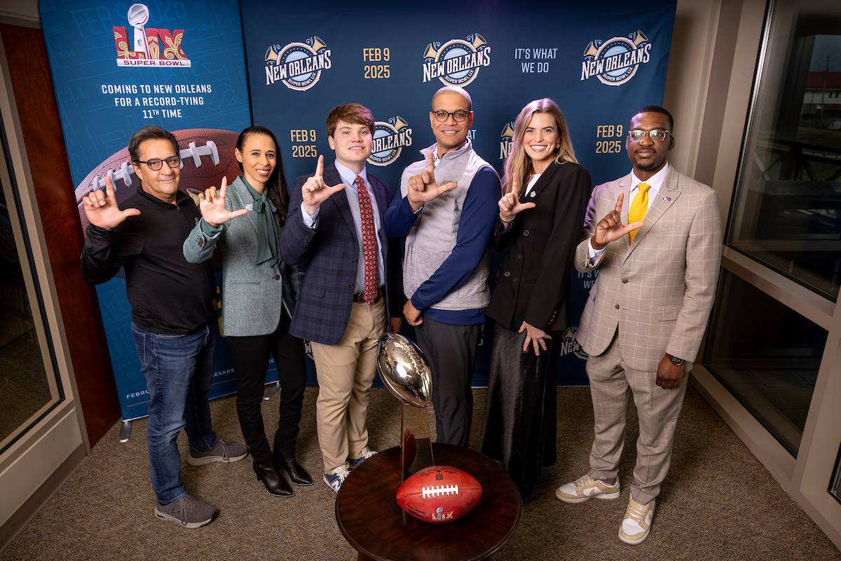 LSU Alumni who worked on the Super Bowl