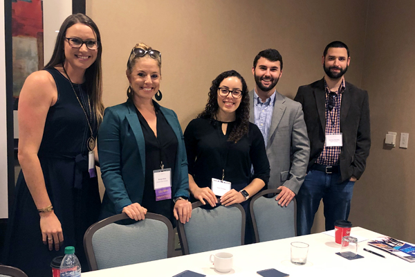 PA students attending a conference.