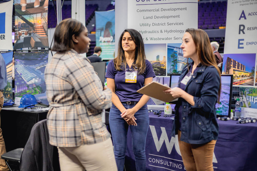 Career Expo networking